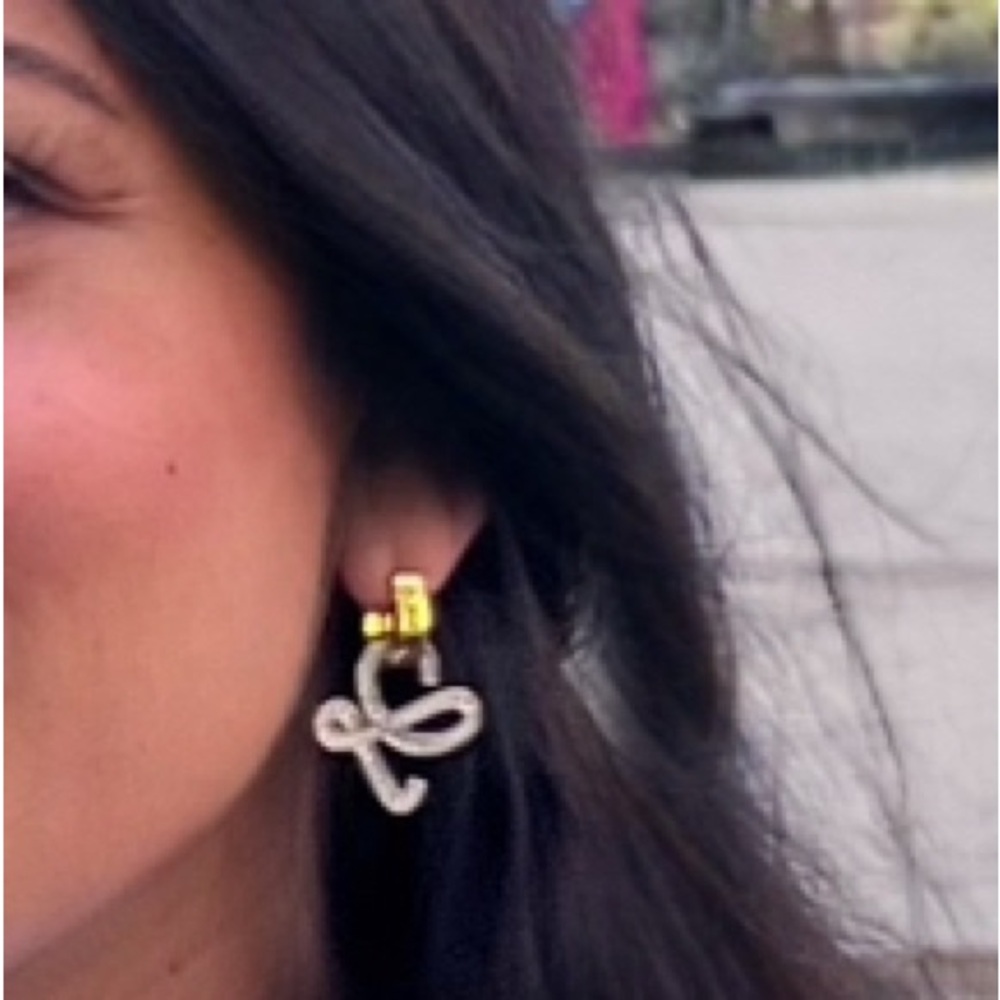 Loewe Gold and Silver Women's Earrings - Picture 7 of 7